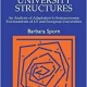 خرید کتاب Adaptive University Structures: An Analysis of Adaptation of Socioeconomic Environments of Us and European Universities (Higher Education) by Barbara Sporn