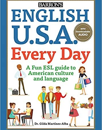 خرید کتاب English U.S.A. Every Day With Audio (Barron's Foreign Language Guides)