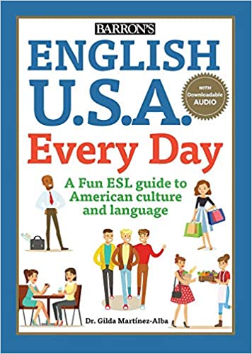 خرید کتاب English U.S.A. Every Day With Audio (Barron's Foreign Language Guides)