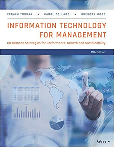 خرید کتاب Information Technology for Management: On-Demand Strategies for Performance, Growth and Sustainability 11th Edition