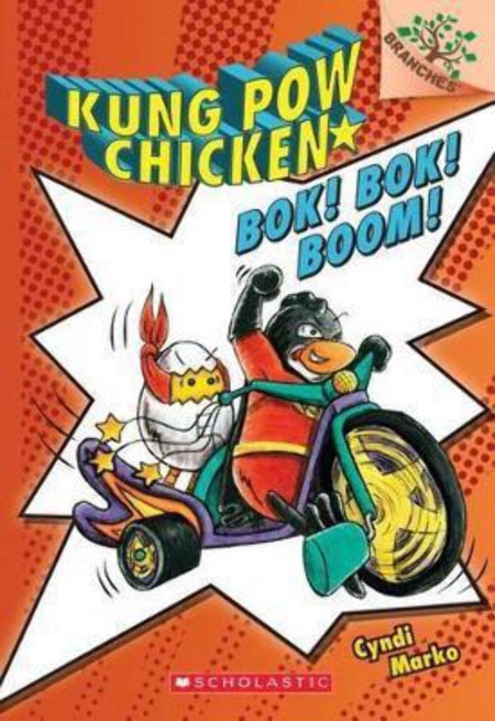خرید کتاب Bok! Bok! Boom!: A Branches Book (Kung Pow Chicken #2) (2)