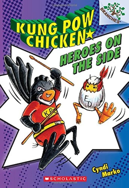 خرید کتاب Heroes on the Side: A Branches Book (Kung Pow Chicken #4) (4)