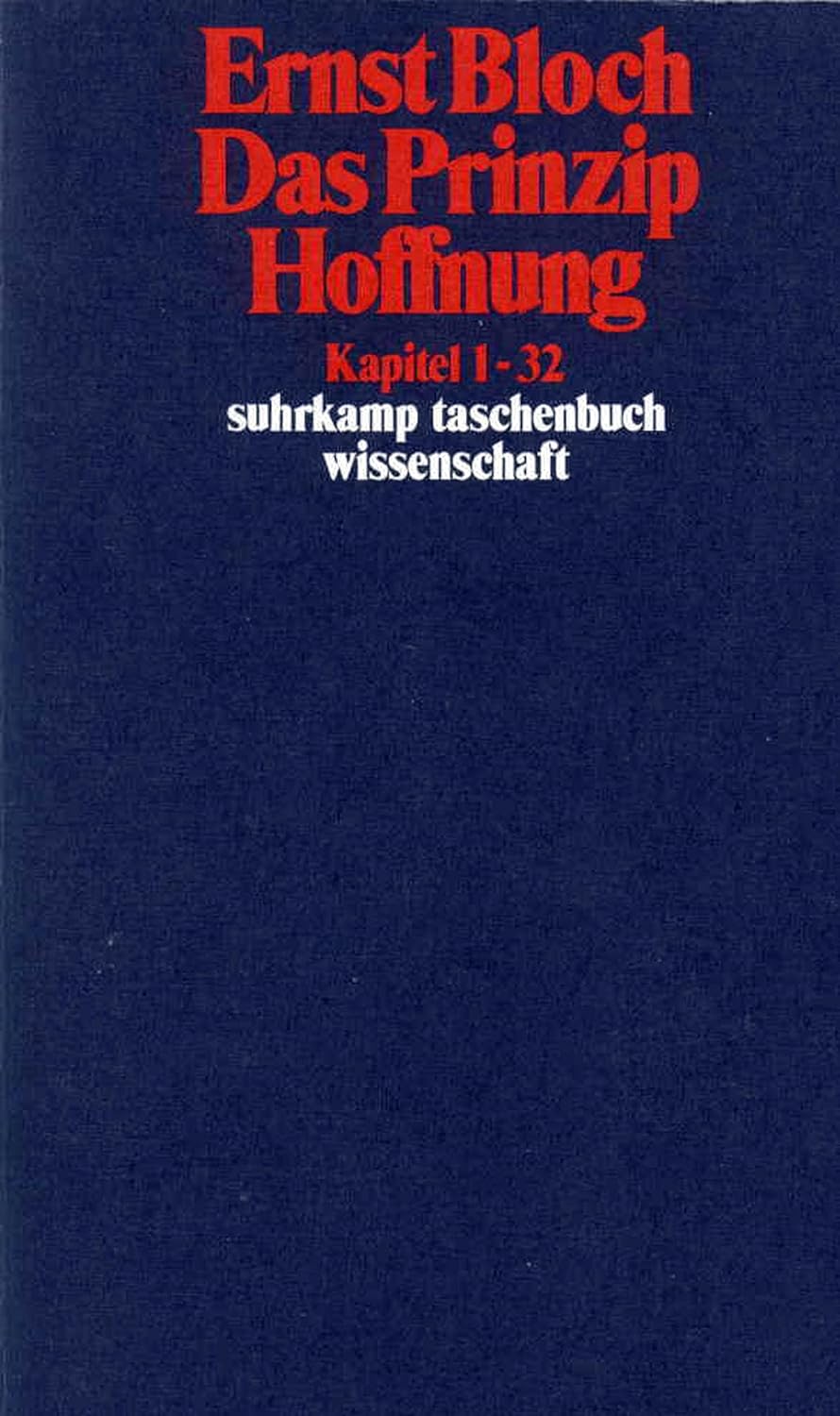 Das Prinzip Hoffnung - 3 Bände: Band 5: Das Prinzip Hoffnung (suhrkamp taschenbuch wissenschaft)