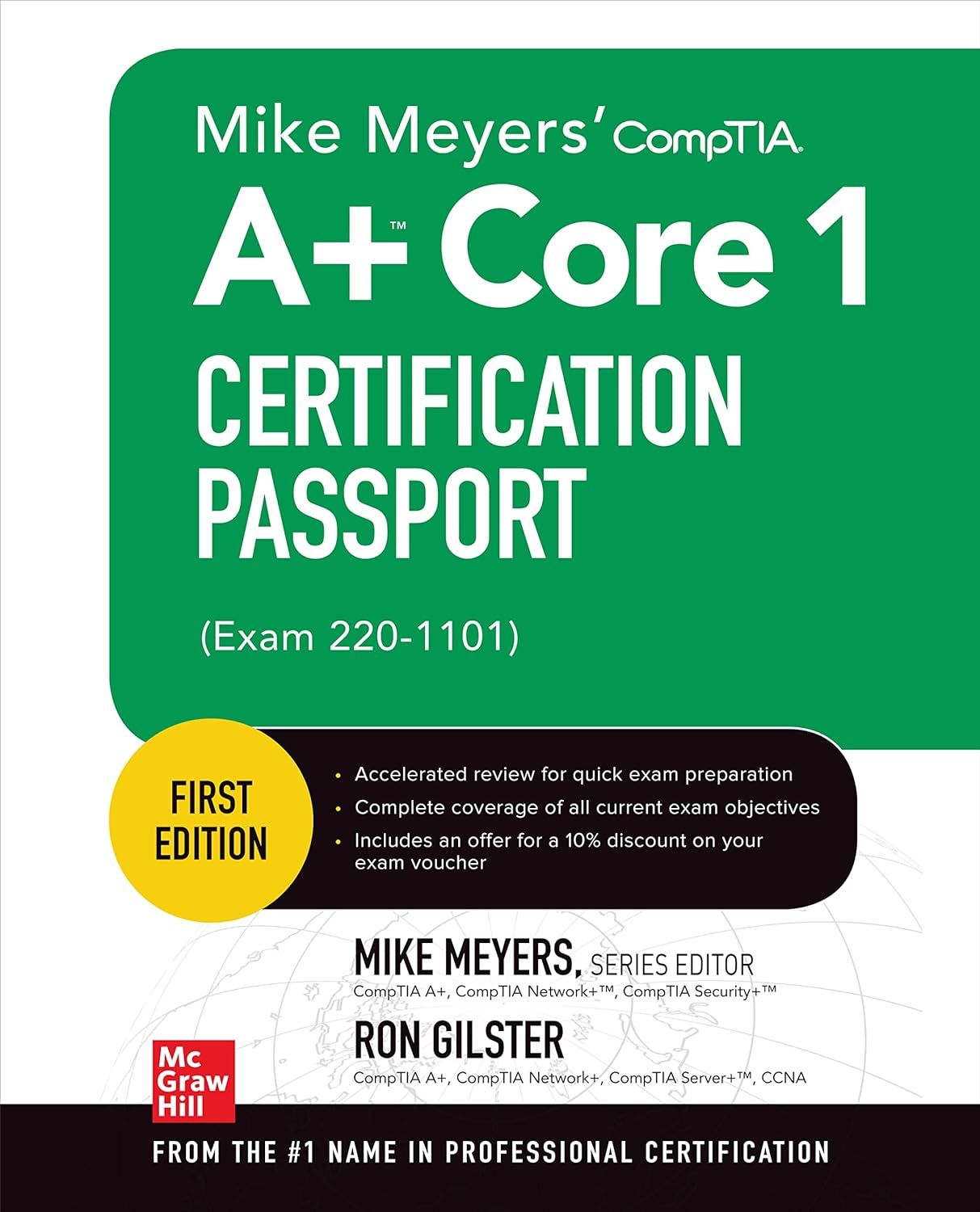 خرید کتاب Mike Meyers' CompTIA A+ Core 1 Certification Passport (Exam 220-1101) (The Mike Meyers' Certification Passport) 1st Edition