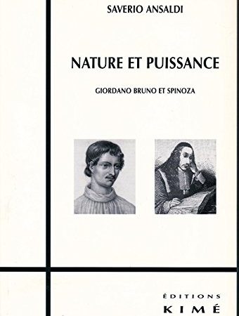 خرید کتاب NATURE ET PUISSANCE: Giordano Bruno et Spinoza (Philosophie, épistémologie) (French Edition)