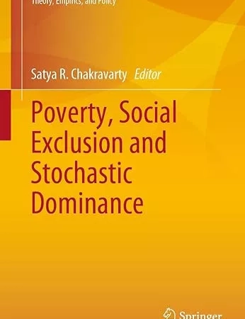 خرید کتاب Poverty, Social Exclusion and Stochastic Dominance (Themes in Economics)