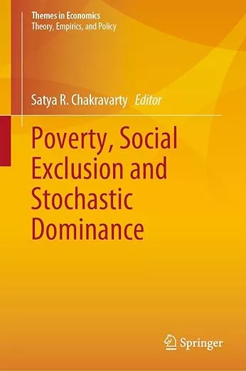 خرید کتاب Poverty, Social Exclusion and Stochastic Dominance (Themes in Economics)