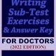 OET Writing for Doctors by Maggie Ryan: Updated OET Preparation Book: VOL. 2, 2022 Edition