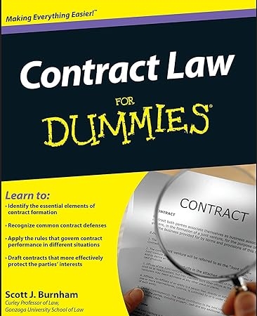 خرید کتاب Contract Law For Dummies 1st Edition