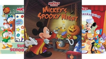 دانلود کتاب Mickey & Friends (4 books)