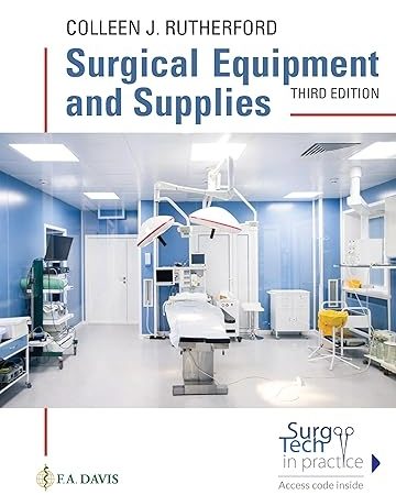 Surgical Equipment and Supplies Third Edition