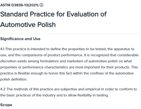 دانلود مقاله Standard Practice for Evaluation of Automotive Polish