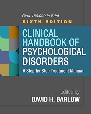 خرید کتاب Clinical Handbook of Psychological Disorders: A Step-by-Step Treatment Manual Sixth Edition